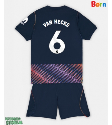Tottenham Hotspur Jan Paul van Hecke #6 Replika Babytøj Udebanesæt Børn 2026-27 Kortærmet (+ Korte bukser)